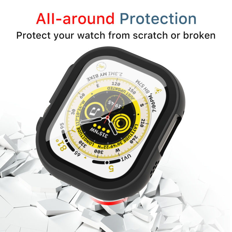 Thumbnail: MyBat Fusion Protector Case (with Tempered Glass Screen Protector) for Apple Wat