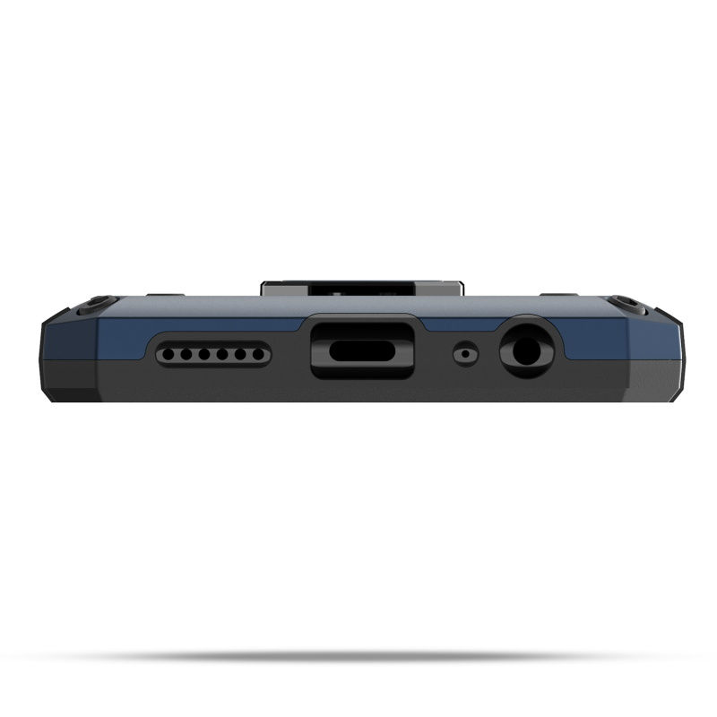 Thumbnail: Samsung Galaxy A037U / Galaxy A03s - Ink Blue / Black Case (with Ring Stand)