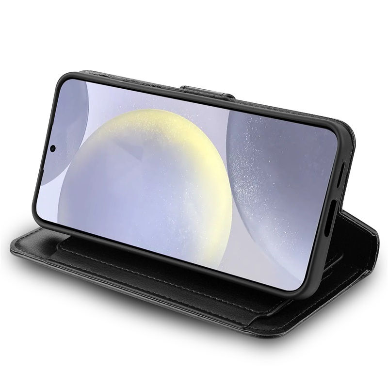 Thumbnail: Samsung Galaxy S24 Ultra SYB Wallet Folio Case Black / Black