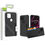 Thumbnail: REVVL 5G / TCL REVVL 5G, Poket Hybrid Protector Cover - Black