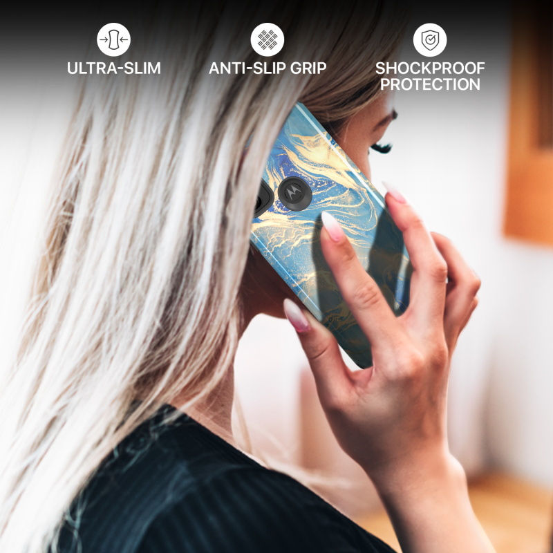 Thumbnail: Motorola Moto G Pure - Ocean Marble Case