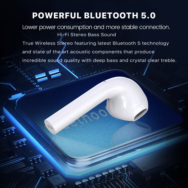 Thumbnail: Wireless Earbuds - White
