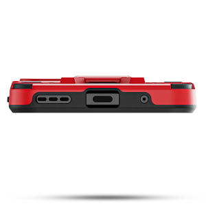 Thumbnail: SYB Reflex Series Case w Kickstand for Motorola Moto G Play 4G (2024) - Red