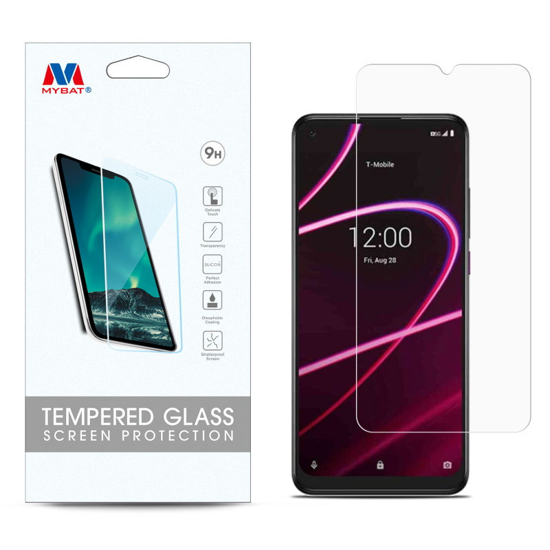 Thumbnail: T-mobile REVVL V+ 5G - Clear Tempered Glass Screen Protector (2.5D)