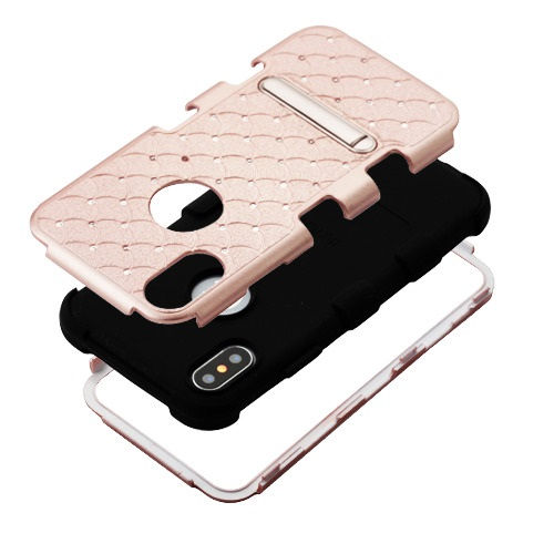 Thumbnail: Apple iPhone XS/X, FullStar TUFF Series Case - Rose Gold