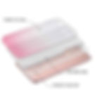 Apple iPhone 8 Plus, Gradient Glitter Hybrid Protector Cover - Pink