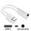 Thumbnail: Airium USB Type-C to 3.5mm Audio Jack Adapter - White