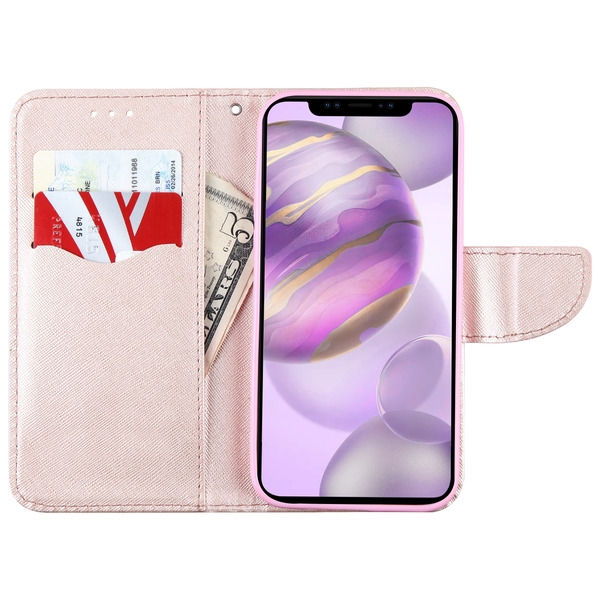 Thumbnail: Apple iPhone 12 Pro Max (6.7), MyJacket Wallet Crossgrain - Rose Gold
