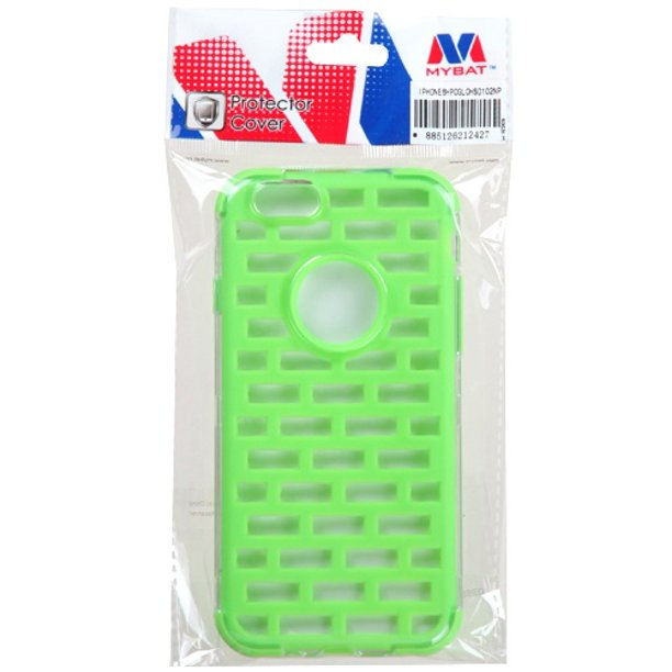 Thumbnail: Apple iPhone 6, GloCase Hybrid Protector Cover - Electric Green