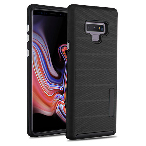 Samsung Galaxy Note 9,  Fusion Protector Cover - Black/Textured Black