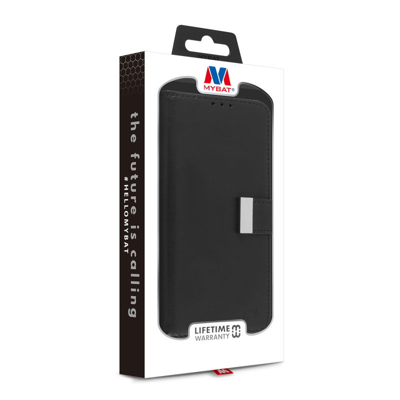 Thumbnail: Motorola One 5G Ace - Black / Black Wallet Case