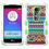 Thumbnail: LG Leon, TUFF Hybrid Phone Protector Case - Tribal Sun/Electric Green