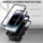Apple iPhone 14 Pro (6.1) - Black TUFF Series Case
