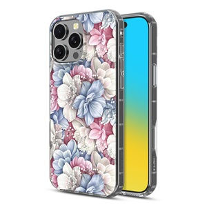 MyBat Pro Mood Series MagSafe Case (with Diamonds) for Apple iPhone 16 Pro Max - Floral Gems