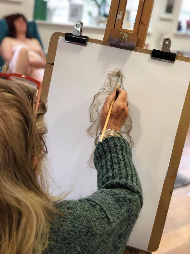 Thumbnail: Tuesday Evening Life Drawing Class (Autumn Term) with Jo Harris