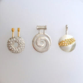 Wendy Penrose triple matrix pendants cop