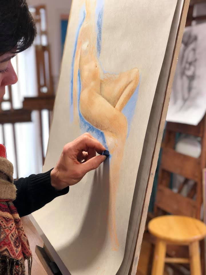 Thumbnail: Tuesday Evening Life Drawing Class (Autumn Term) with Jo Harris