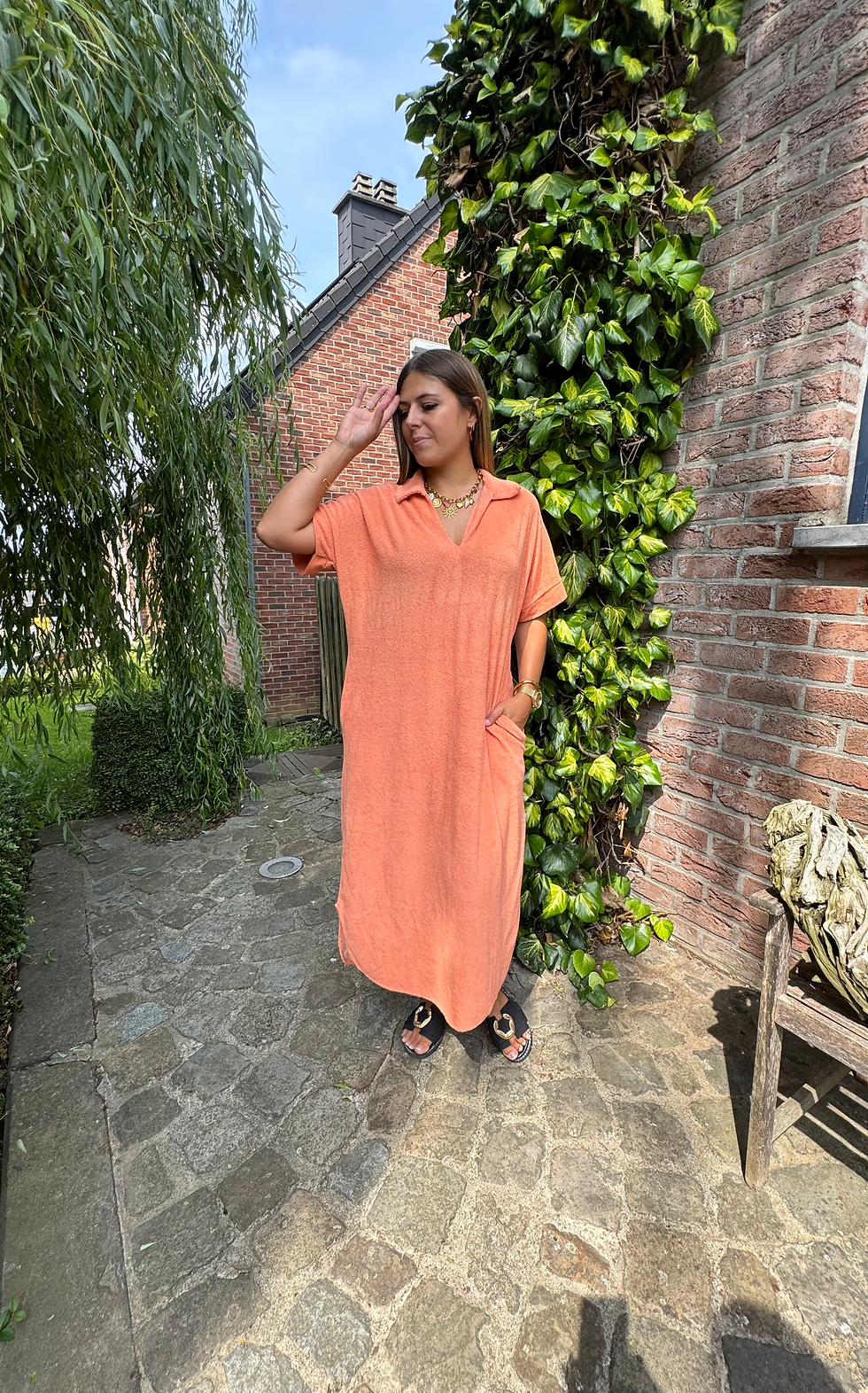 Miniature : Robe éponge 