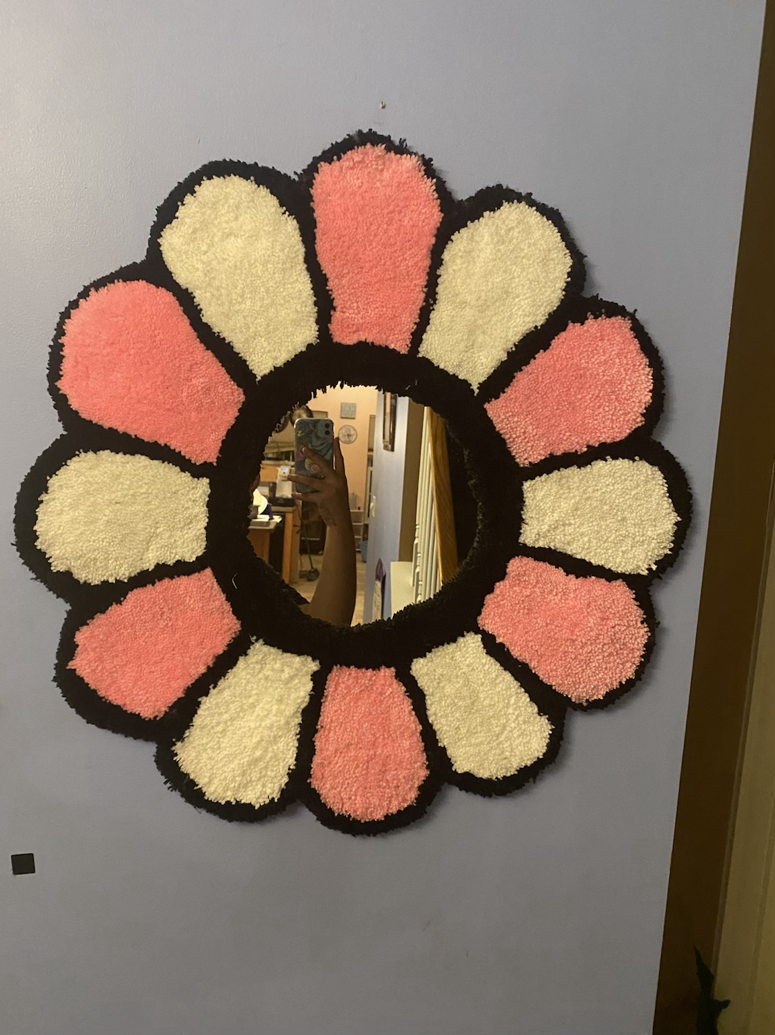 Flower mirror 