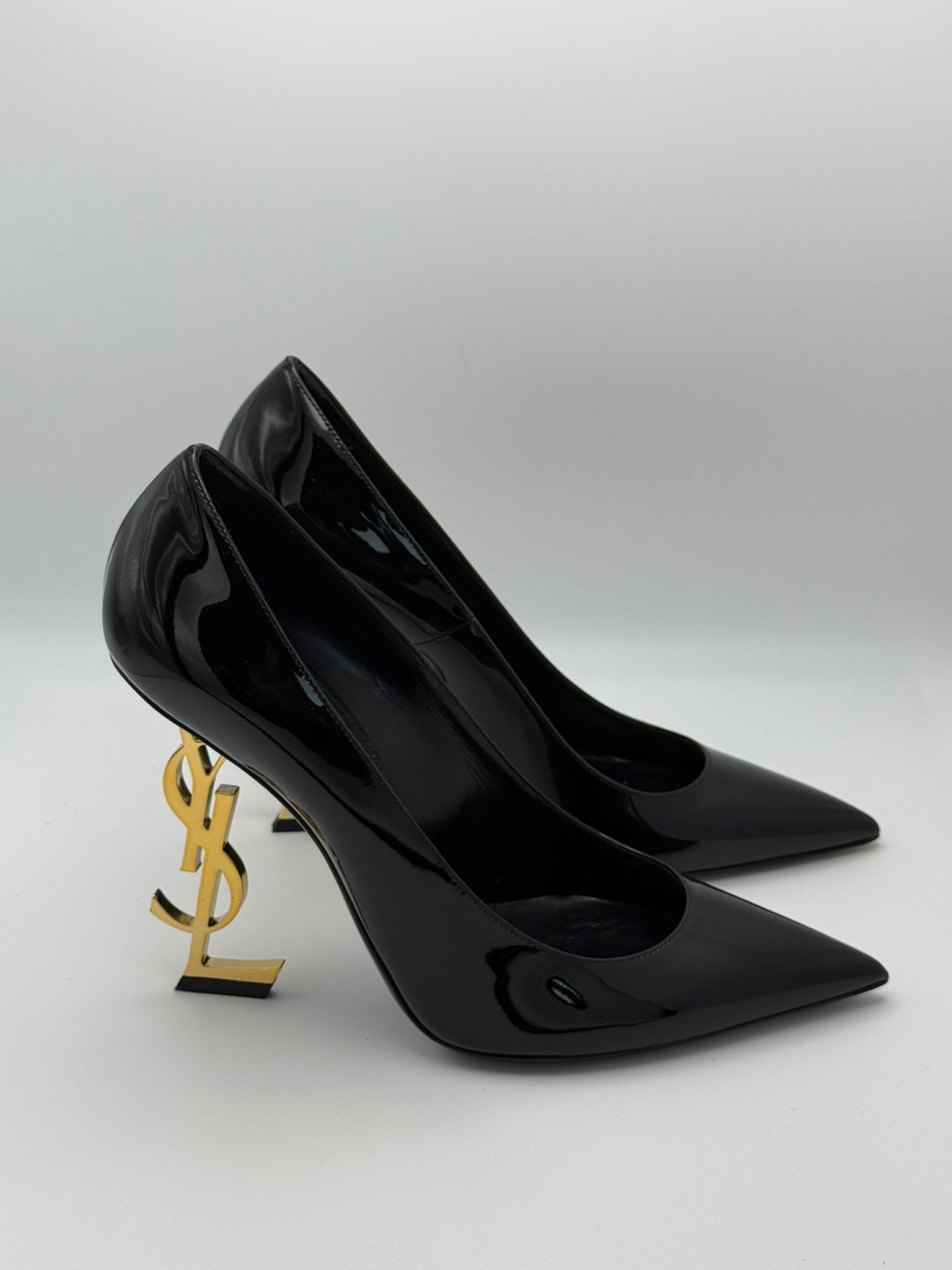 Saint Laurent Opyum Patent YSL Heel Pumps