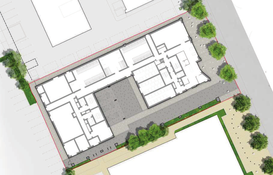 Croydon London New Build Apartments Scheme Plan
