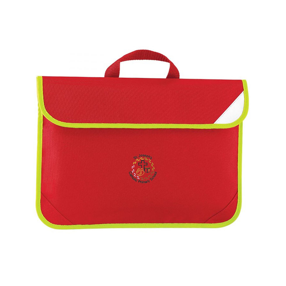 Red Book Bag St Joseph's Catholic Primary School Uniform