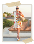 Sezane Lily Dress Calvi Print