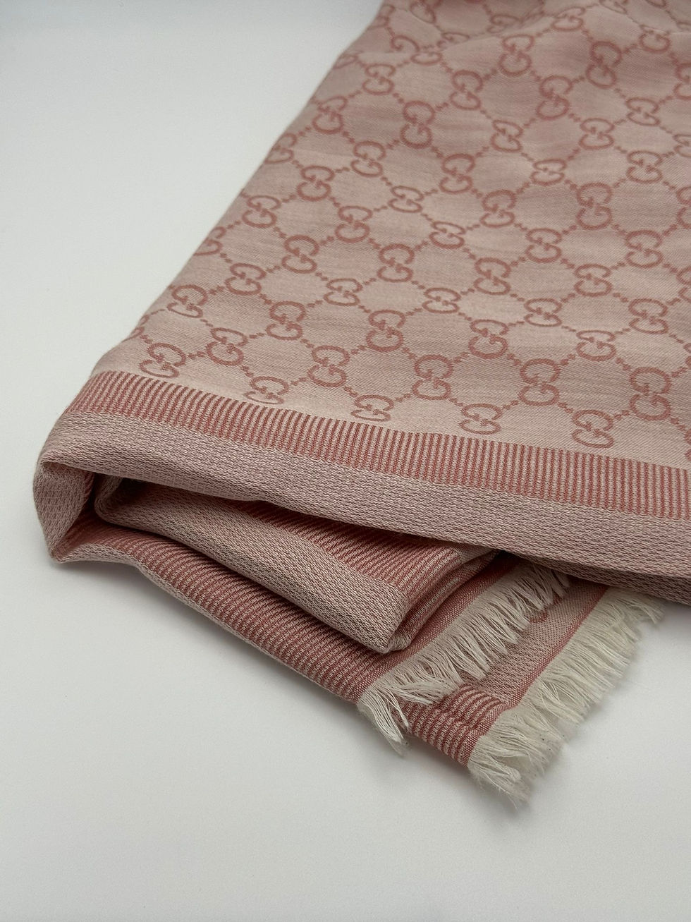 Thumbnail: Gucci GG Wool Silk Scarf