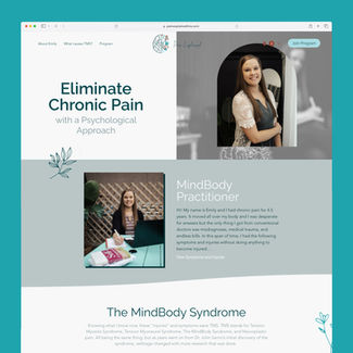 Pain Explained LLC website design
