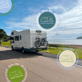 Explorer Motorhomes branding and website design