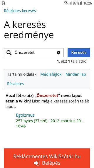 önszeretet önzés 2
