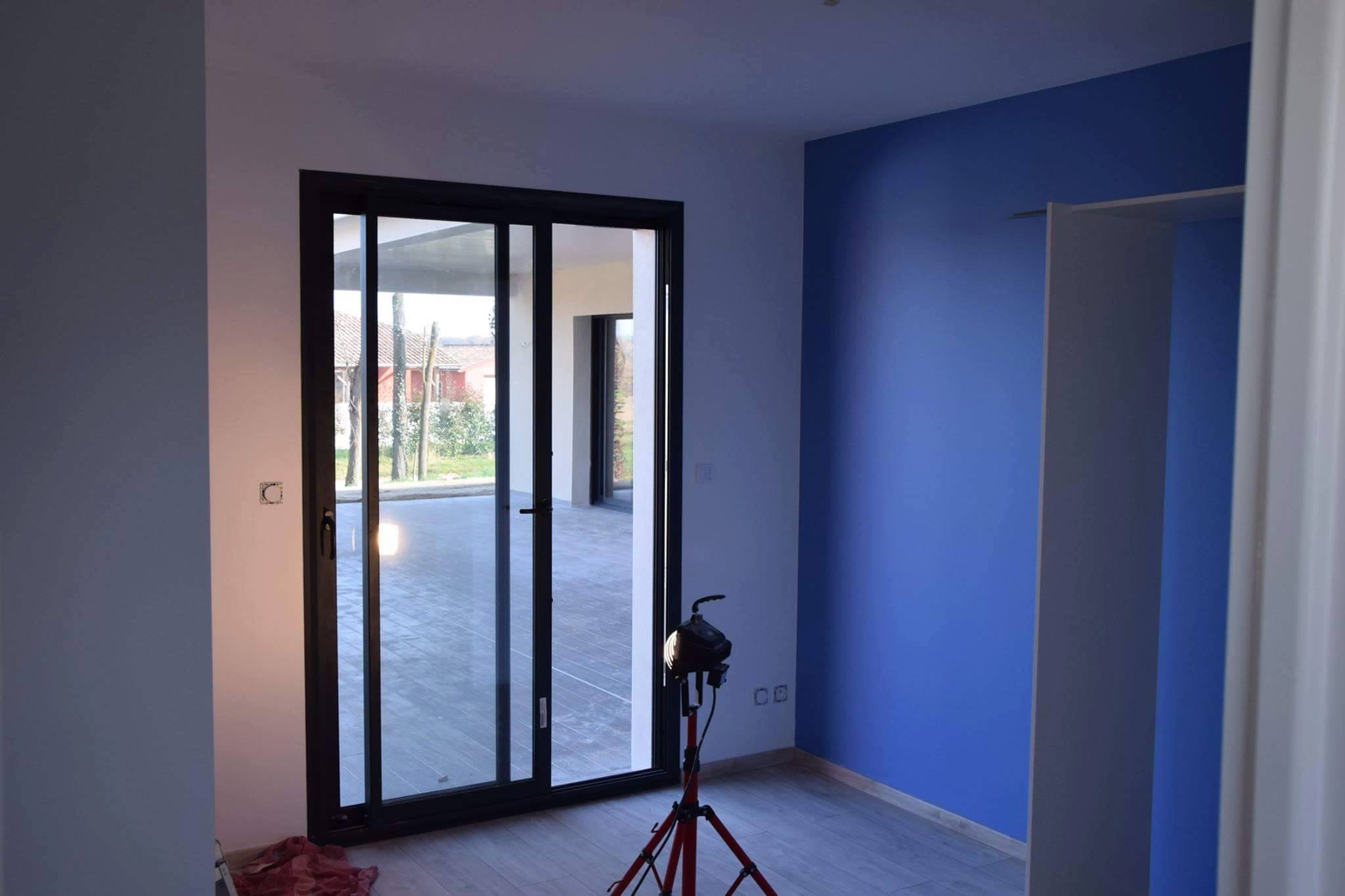 Chantier villa le fau Montauban