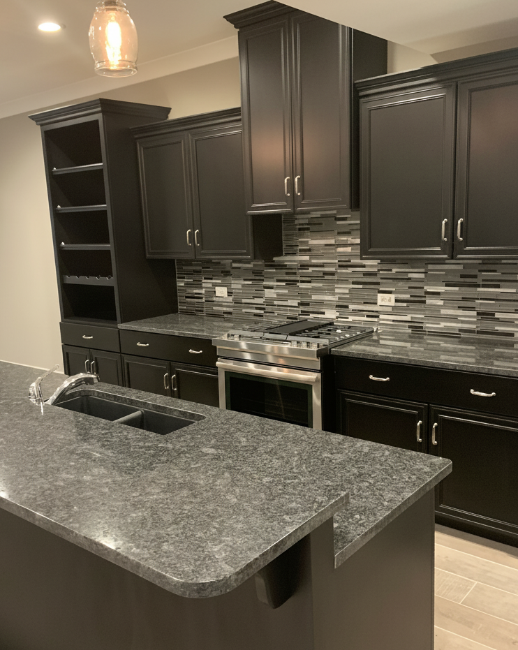 custom basement finish plumbing