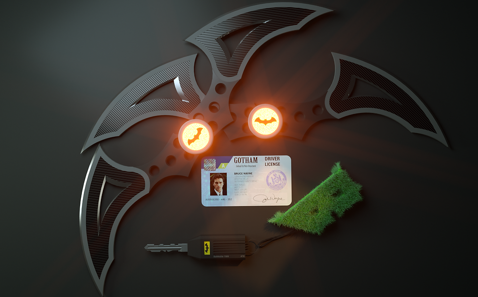 Batman's accessories