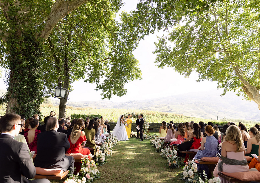 Marcia and Natan’s destination wedding in Douro Valley, Portugal