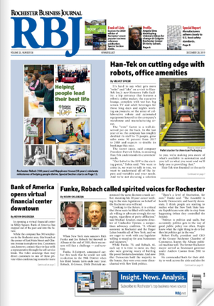 Rochester Business Journal December 20th Edition