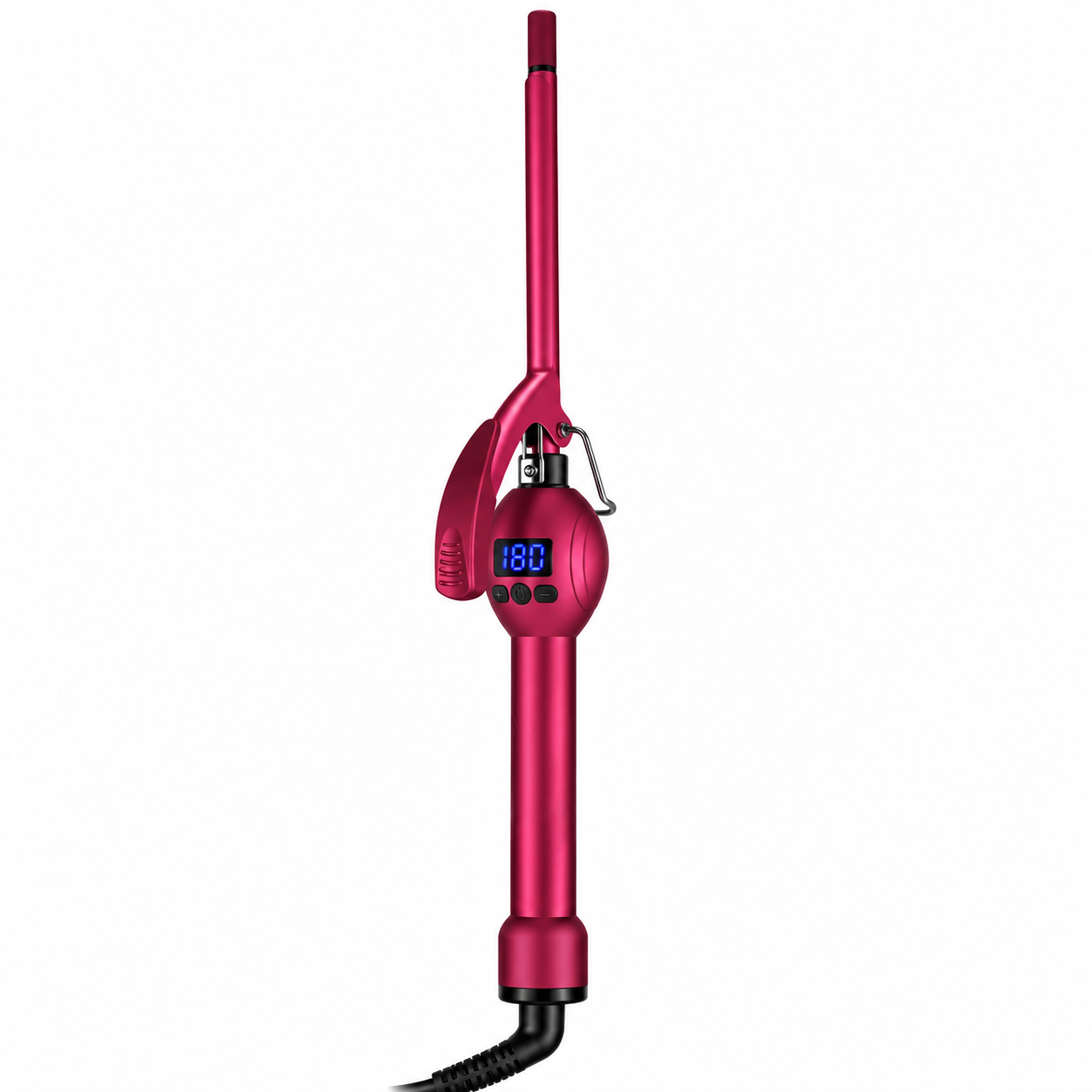 Professional 9mm Curling Iron with LCD Display