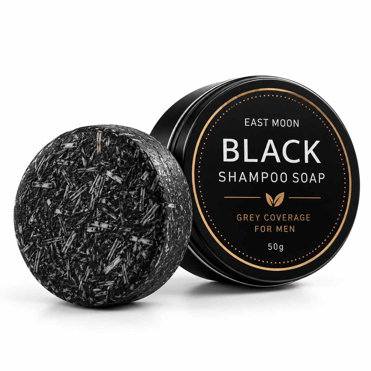 Men's Nourishing Black Hair Shampoo Bar