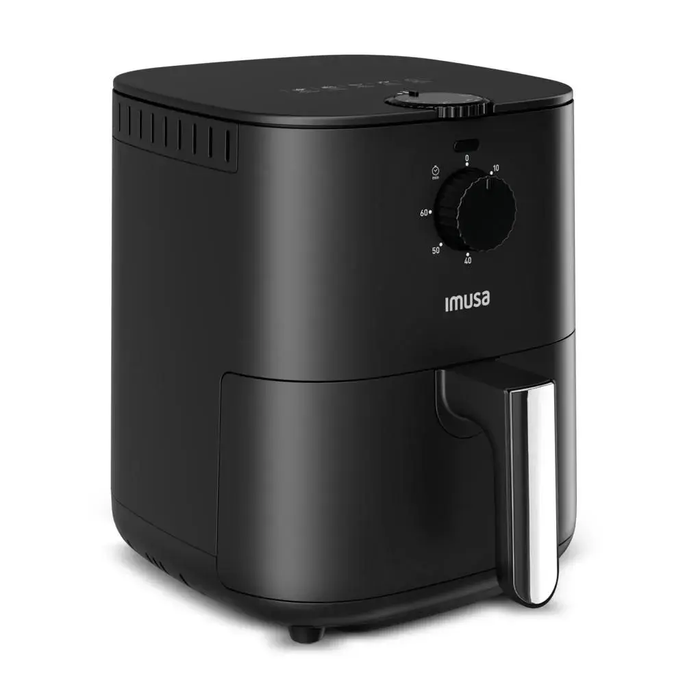 Freidora de aire Easy Fry One IMUSA 3.5 Litros Mecánica Negro EZ130856