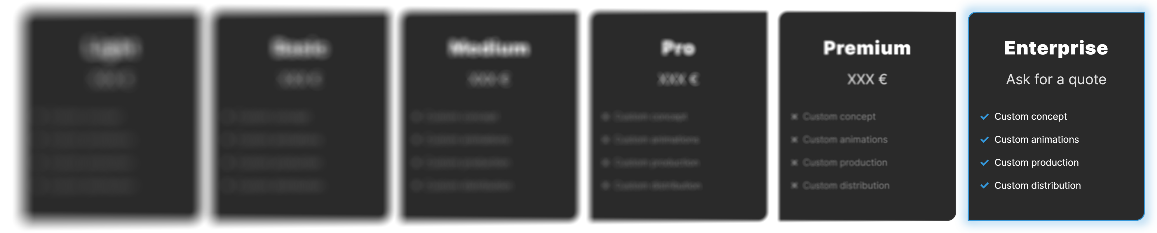 motum pictures animation pricing enterprise