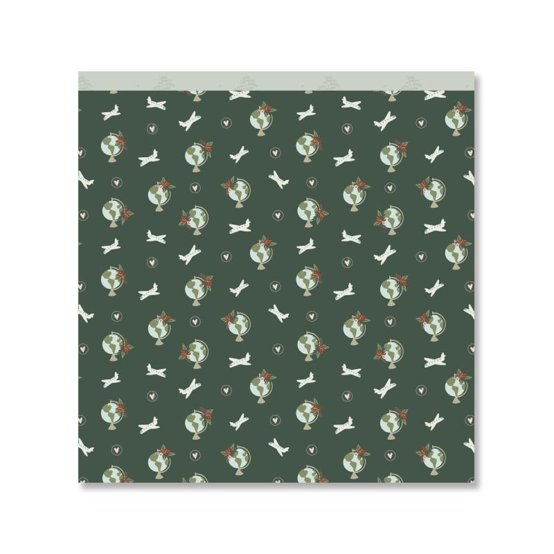 Miniaturbild: Bloc de 24 papiers 30x30,5cm Recto Postcards Lora Bailora