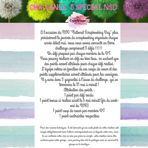 NSD Challenge 6 Défi 3 par Sylvie