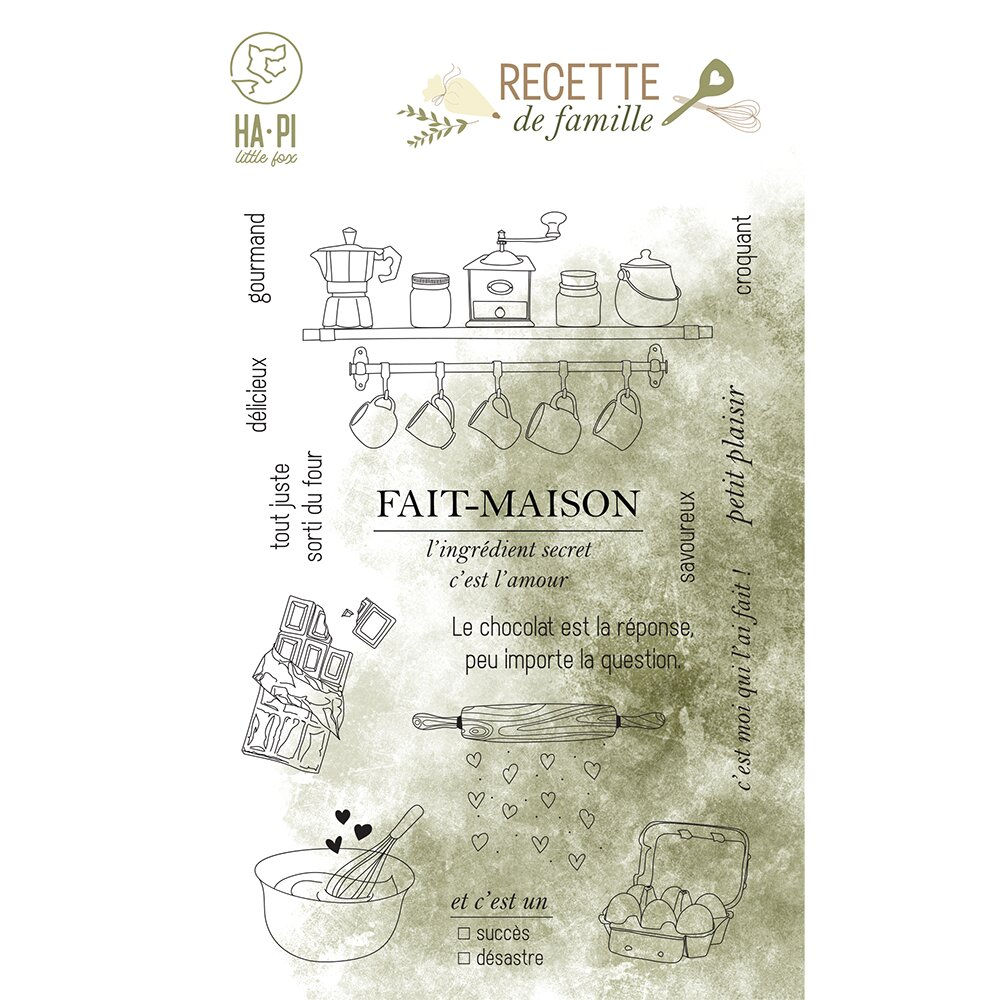 Tampons clears Fait-maison - HA.PI LITTLE FOX Recette de famille