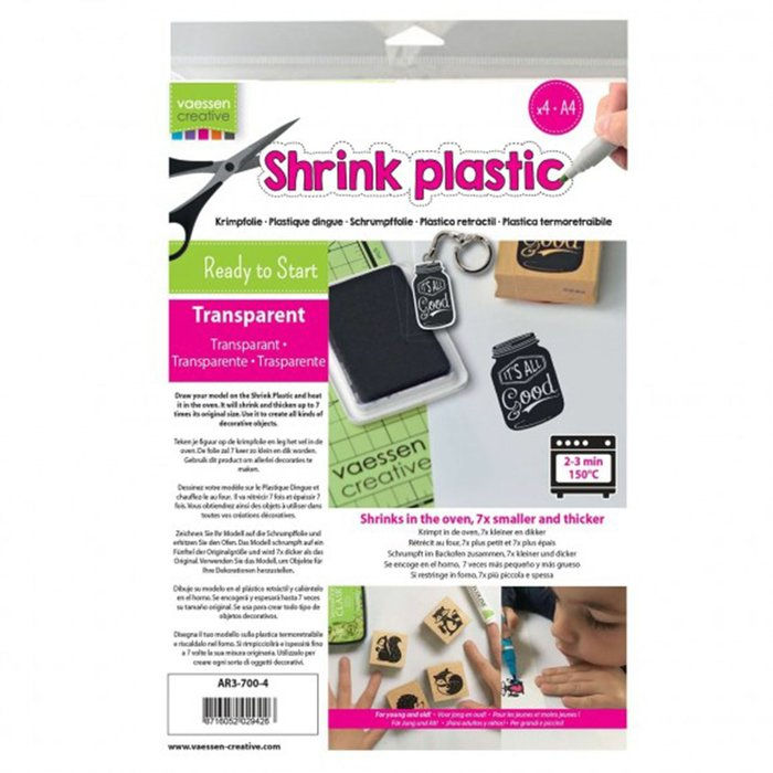 Plastique fou A4 Transparent