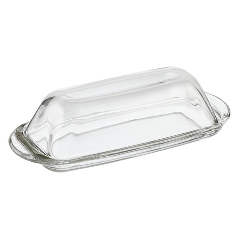 quarter pound Glass Butter Dish