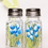 Thumbnail: Painted tulips salt and pepper shakers, glass