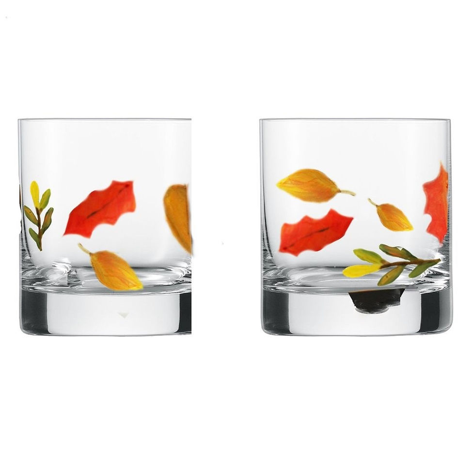 Miniatura: Fall Leaves Glasses