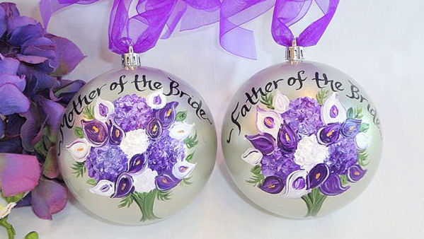 Personalized Wedding Ornaments
