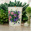 Miniature : Compost Pail/ Bin with Removeable lid, Shasta Daisy