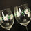 الصورة المصغرة: Daisy wine glasses